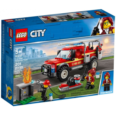 LEGO CITY Le camion de la chef des pompiers 2019